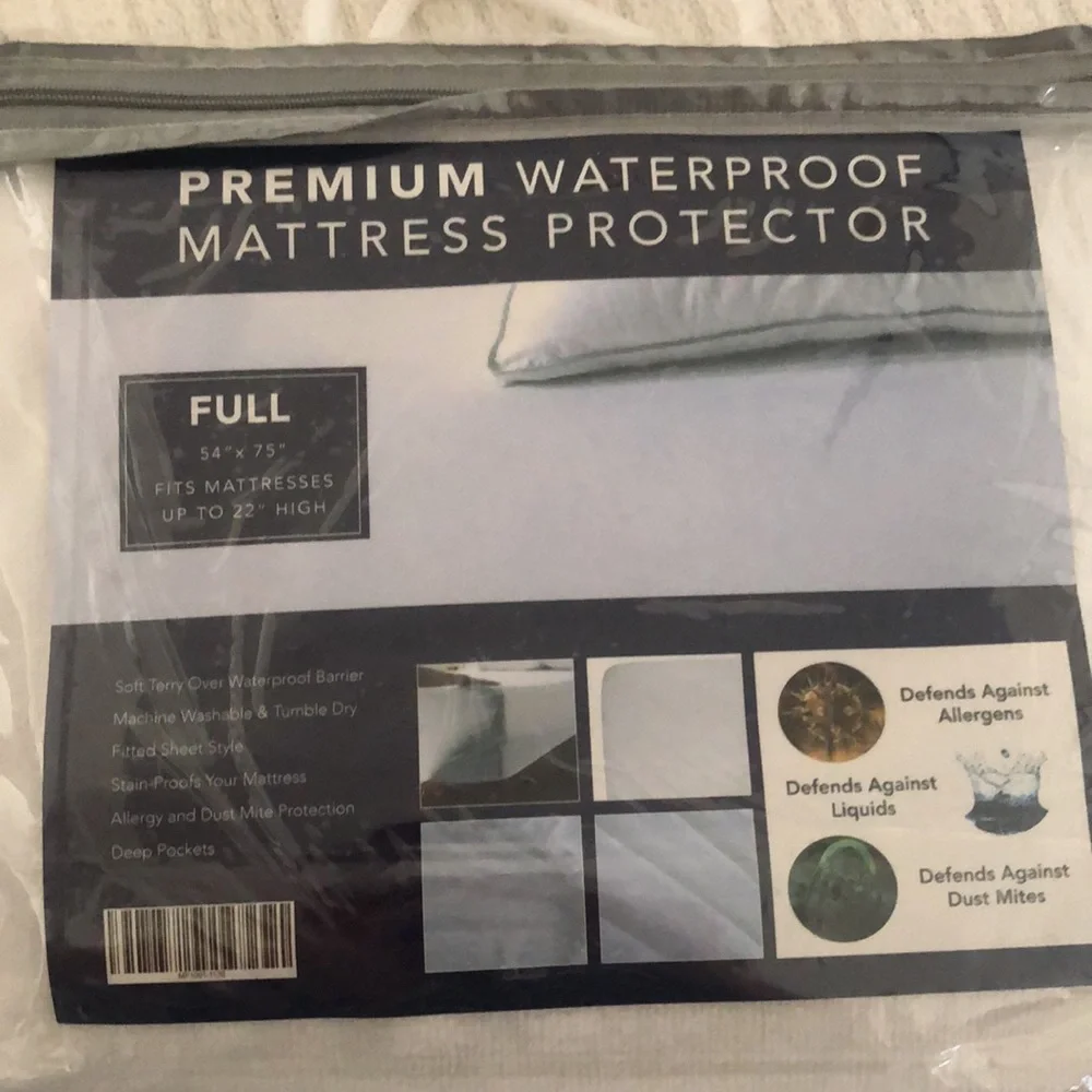 Full size mattress protection cover